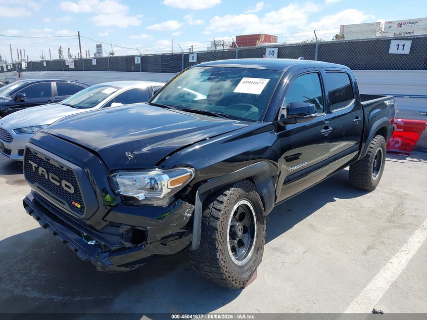 2021 Toyota Tacoma VIN 5TFCZ5AN3MX266748 IAAI salvage auction — LEFT FRONT, Salvage (California), sold $16,400 on 2026-08-02 (photo 2)