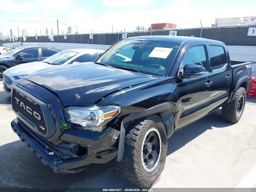 2021 Toyota Tacoma VIN 5TFCZ5AN3MX266748 IAAI salvage auction — LEFT FRONT, Salvage (California), sold $16,400 on 2026-08-02 (photo 6)