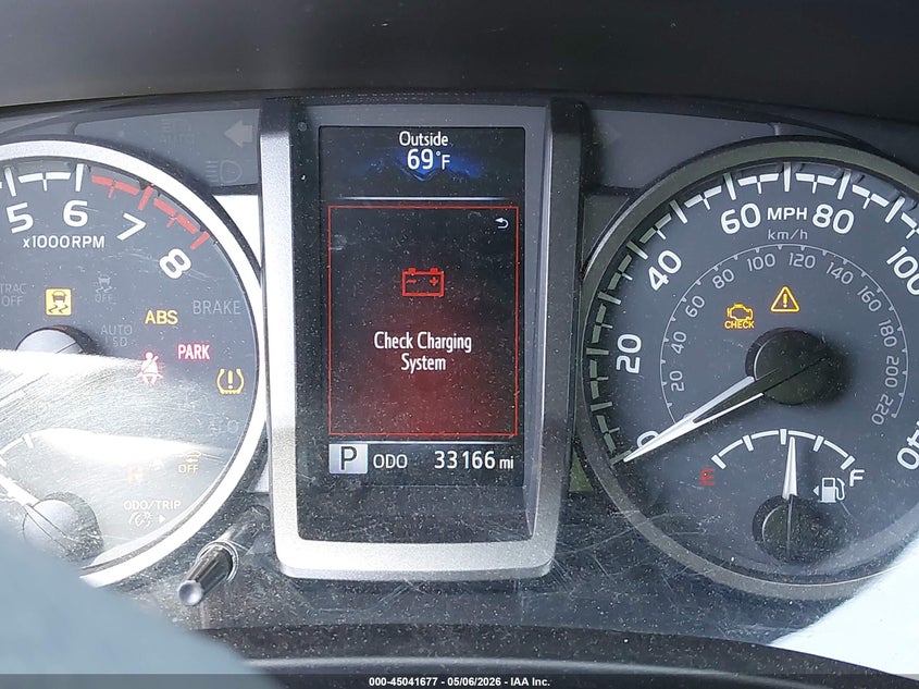 2021 Toyota Tacoma VIN 5TFCZ5AN3MX266748 IAAI salvage auction — LEFT FRONT, Salvage (California), sold $16,400 on 2026-08-02 (photo 7)