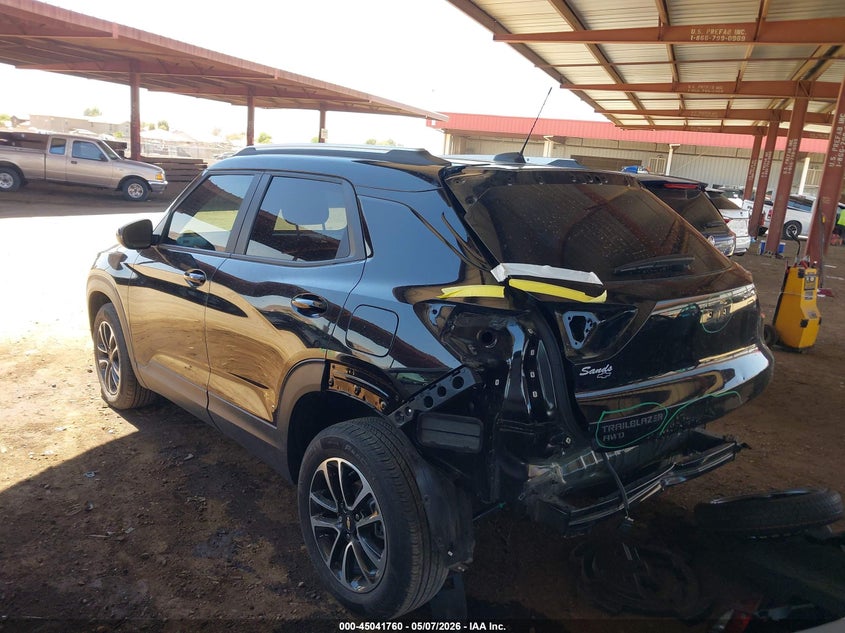 2025 Chevrolet Trailblazer VIN KL79MRSL9SB136106 IAAI salvage auction — UNKNOWN, Salvage (Arizona), sold $6,300 on 2026-07-14 (photo 3)