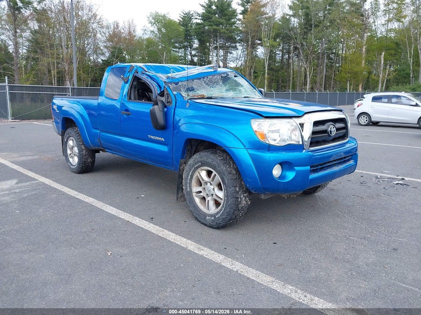 2008 Toyota Tacoma VIN 5TEUU42N98Z529870 IAAI salvage auction — LEFT SIDE, Mv-907A (New York), sold $2,900 on 2026-07-09 (photo 1)