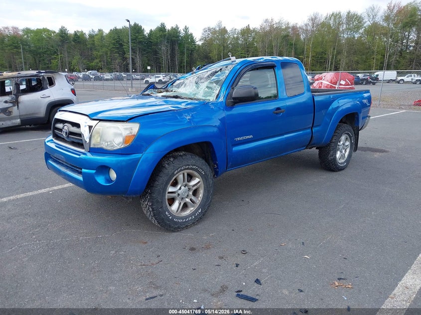 2008 Toyota Tacoma VIN 5TEUU42N98Z529870 IAAI salvage auction — LEFT SIDE, Mv-907A (New York), sold $2,900 on 2026-07-09 (photo 2)