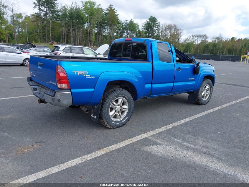2008 Toyota Tacoma VIN 5TEUU42N98Z529870 IAAI salvage auction — LEFT SIDE, Mv-907A (New York), sold $2,900 on 2026-07-09 (photo 4)