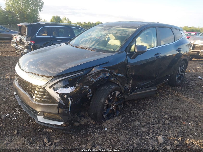 2024 Kia Sportage VIN 5XYK33DF9RG206229 IAAI salvage auction — LEFT FRONT, Salvage (Ohio), sold $6,200 on 2026-07-29 (photo 2)