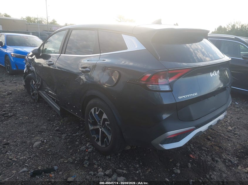 2024 Kia Sportage VIN 5XYK33DF9RG206229 IAAI salvage auction — LEFT FRONT, Salvage (Ohio), sold $6,200 on 2026-07-29 (photo 3)