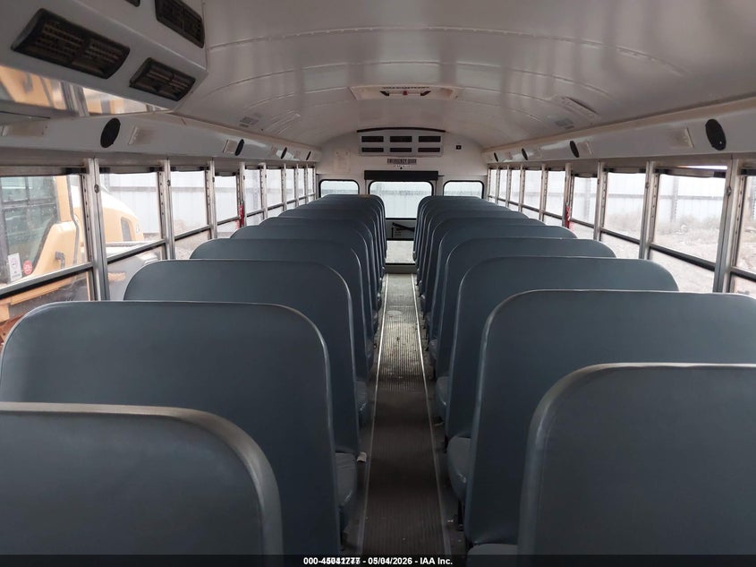 2015 Blue bird School bus / transit bus VIN 1BAKFCPA6FF310497 IAAI salvage auction — SIDE, SF97 (New Mexico), sold $3,800 on 2026-07-08 (photo 8)