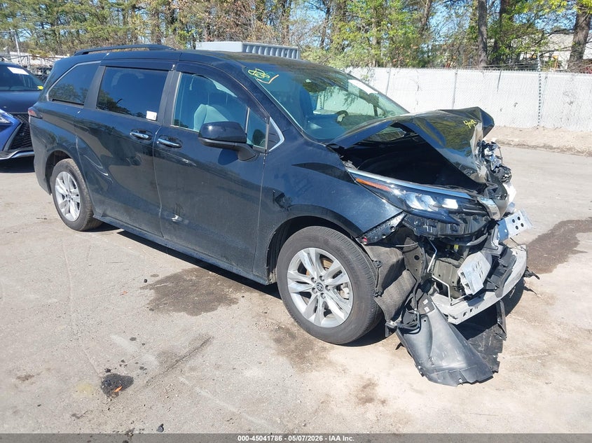 2025 Toyota Sienna VIN 5TDJSKFC1SS189401 — IAAI salvage auction photo