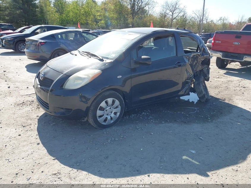 2007 Toyota Yaris VIN JTDJT923875080023 IAAI salvage auction — LEFT SIDE, Salvage (New Hampshire), sold $25 on 2026-07-29 (photo 2)