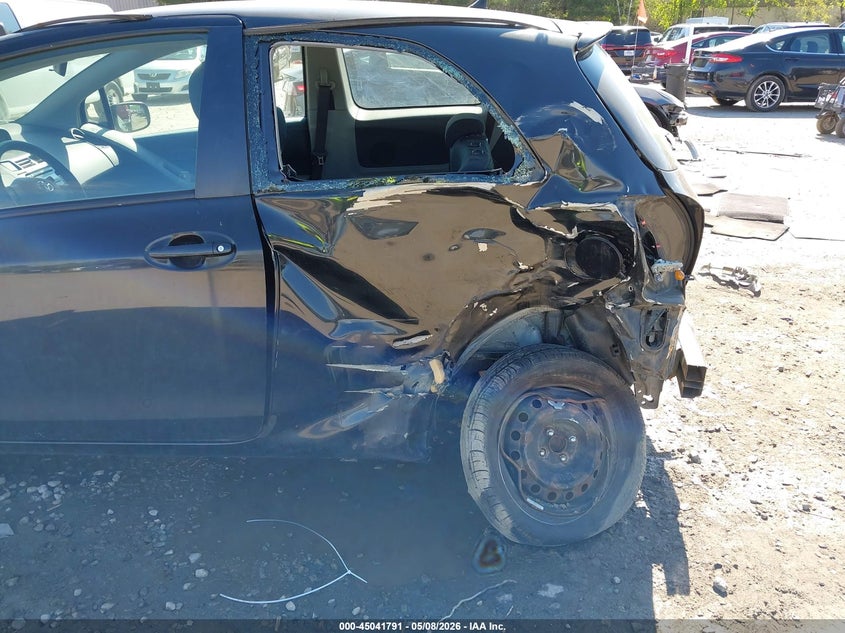 2007 Toyota Yaris VIN JTDJT923875080023 IAAI salvage auction — LEFT SIDE, Salvage (New Hampshire), sold $25 on 2026-07-29 (photo 6)