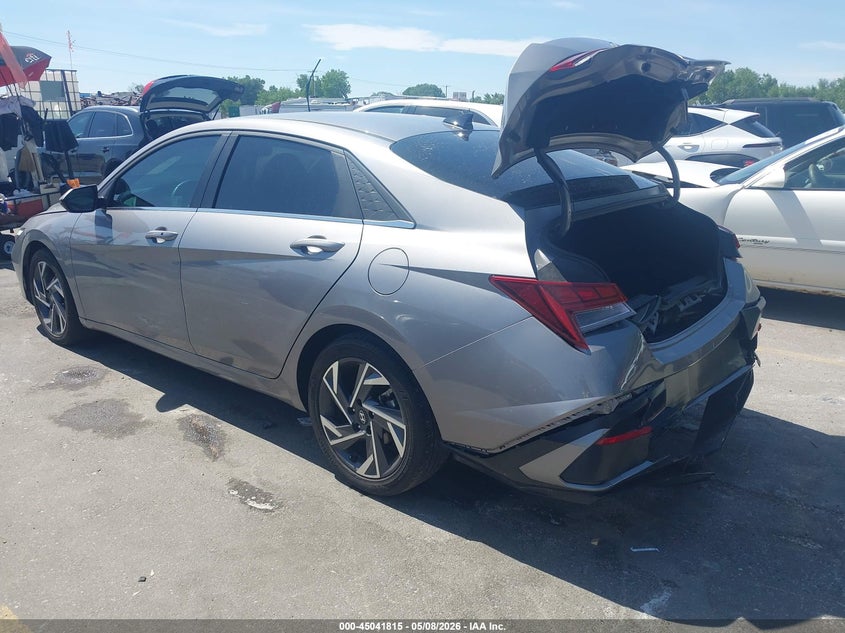 2025 Hyundai Elantra VIN KMHLS4DG1SU860681 IAAI salvage auction — REAR END, Salvage (Utah), sold $7,150 on 2026-07-23 (photo 3)