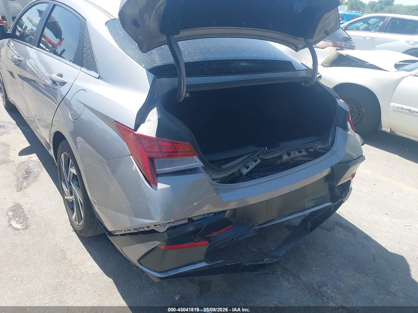 2025 Hyundai Elantra VIN KMHLS4DG1SU860681 IAAI salvage auction — REAR END, Salvage (Utah), sold $7,150 on 2026-07-23 (photo 6)