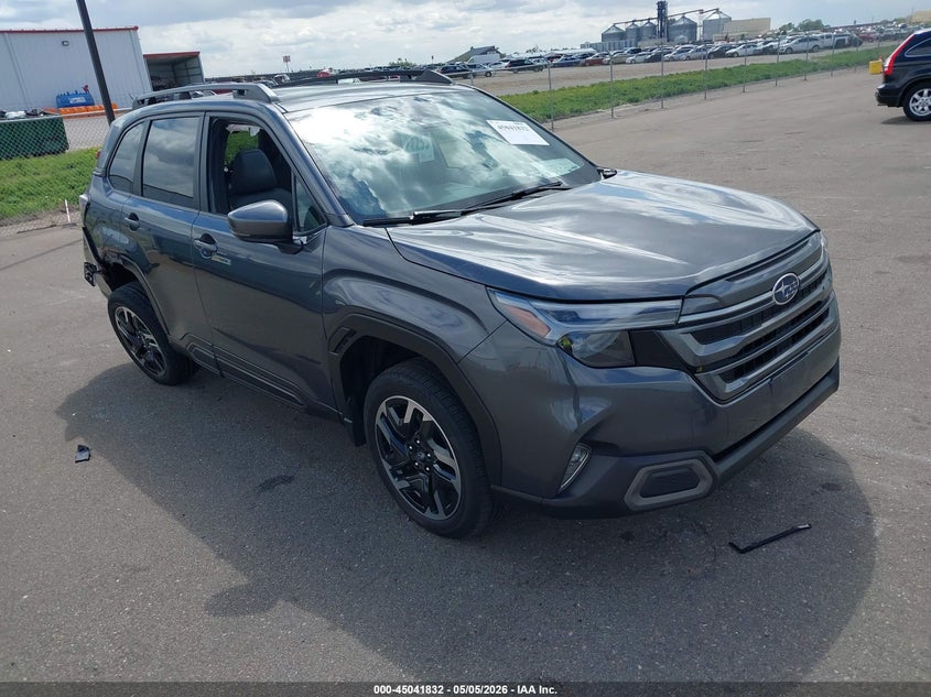 2025 Subaru Forester VIN JF2SLDRC0SH507443 IAAI salvage auction — ROLLOVER, Salvage Title, sold $8,600 on 2026-07-31 (photo 1)