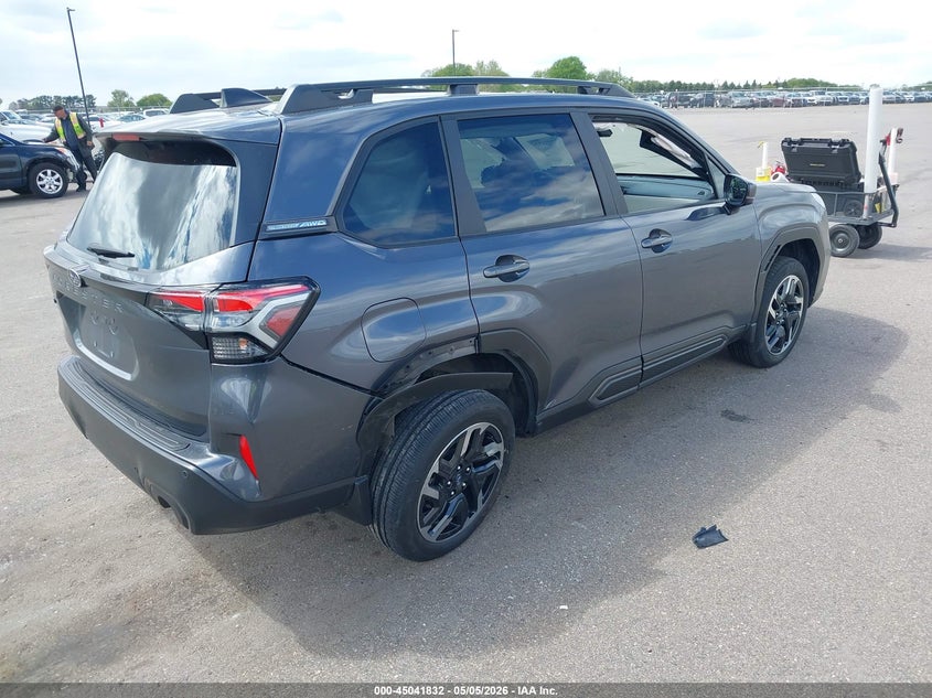 2025 Subaru Forester VIN JF2SLDRC0SH507443 IAAI salvage auction — ROLLOVER, Salvage Title, sold $8,600 on 2026-07-31 (photo 4)