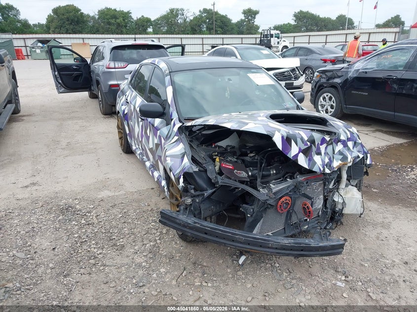 2013 Subaru Impreza wrx VIN JF1GV7F62DG024209 IAAI salvage auction — FRONT END, Salvage (Texas), sold $400 on 2026-07-14 (photo 1)