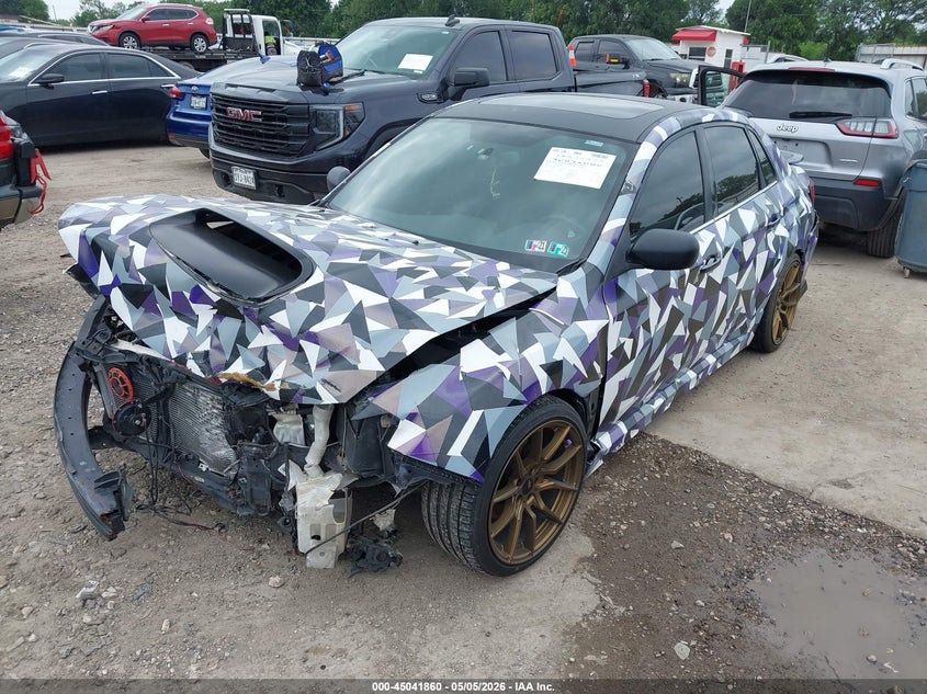2013 Subaru Impreza wrx VIN JF1GV7F62DG024209 IAAI salvage auction — FRONT END, Salvage (Texas), sold $400 on 2026-07-14 (photo 2)