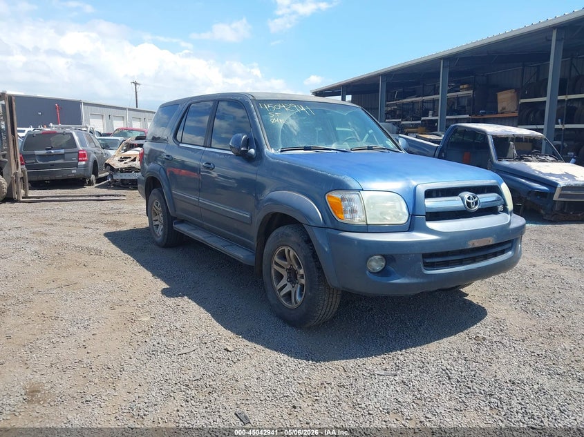 2005 Toyota Sequoia VIN 5TDZT34A35S258620 IAAI salvage auction — THEFT, Salvage (Hawaii), sold $25 on 2026-07-28 (photo 1)
