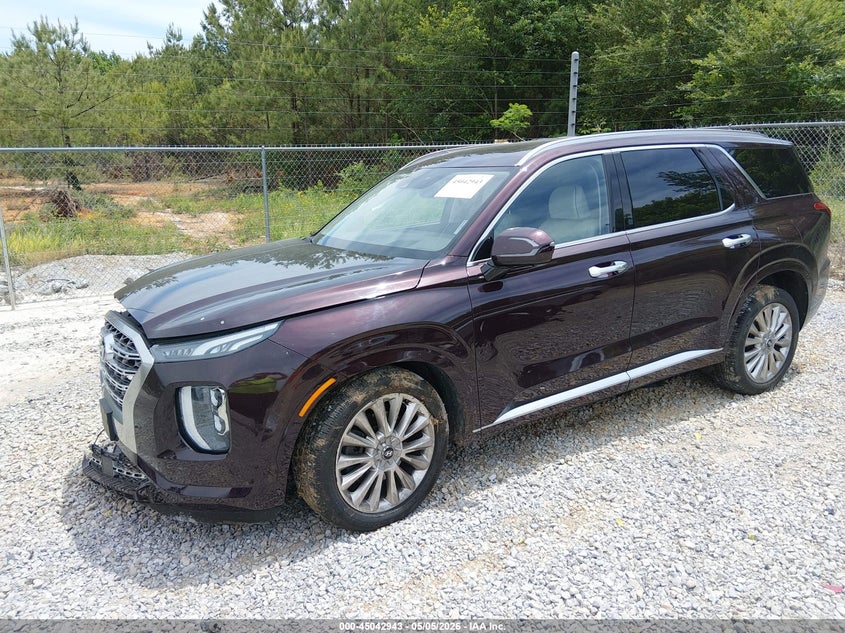 2020 Hyundai Palisade VIN KM8R5DHEXLU166292 IAAI salvage auction — FRONT END, Salvage (Alabama), sold $6,975 on 2026-07-20 (photo 2)