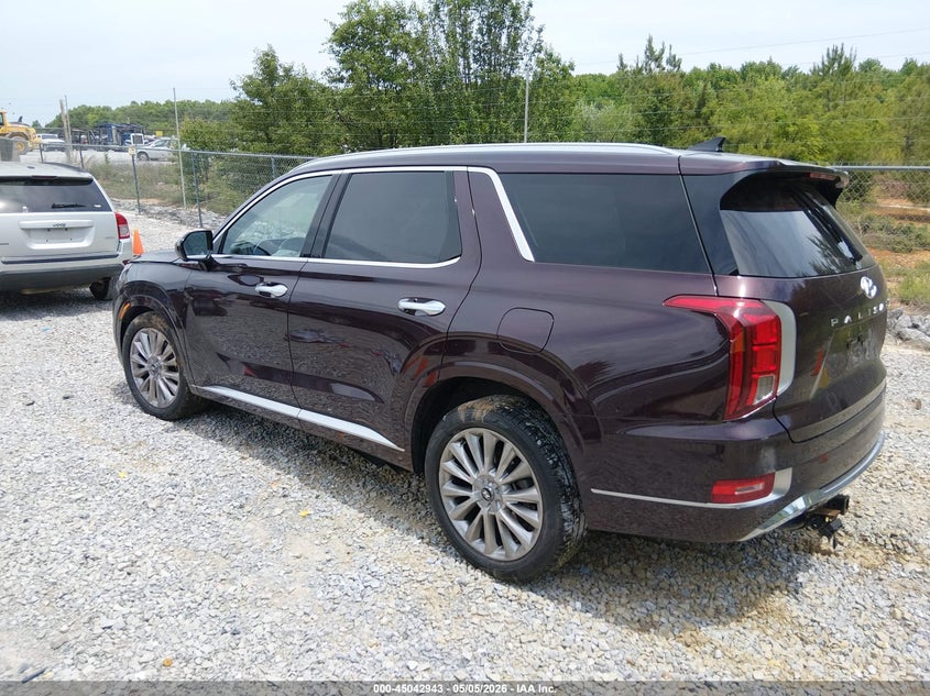 2020 Hyundai Palisade VIN KM8R5DHEXLU166292 IAAI salvage auction — FRONT END, Salvage (Alabama), sold $6,975 on 2026-07-20 (photo 3)
