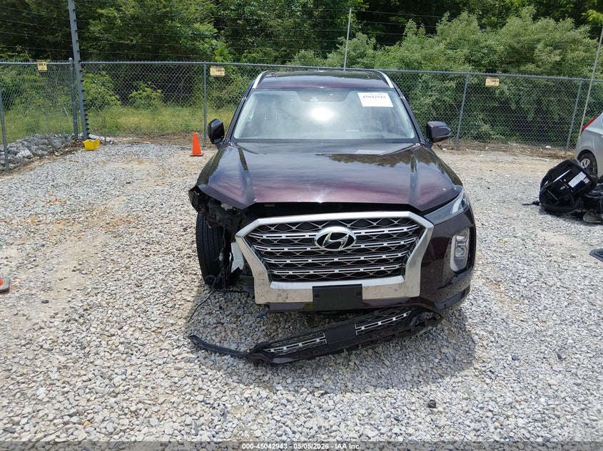 2020 Hyundai Palisade VIN KM8R5DHEXLU166292 IAAI salvage auction — FRONT END, Salvage (Alabama), sold $6,975 on 2026-07-20 (photo 6)