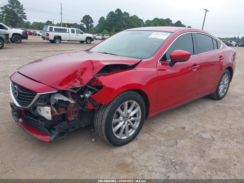 2017 Mazda 6 VIN JM1GL1U58H1144600 IAAI salvage auction — FRONT END, Original (Texas), sold $3,400 on 2026-07-09 (photo 2)