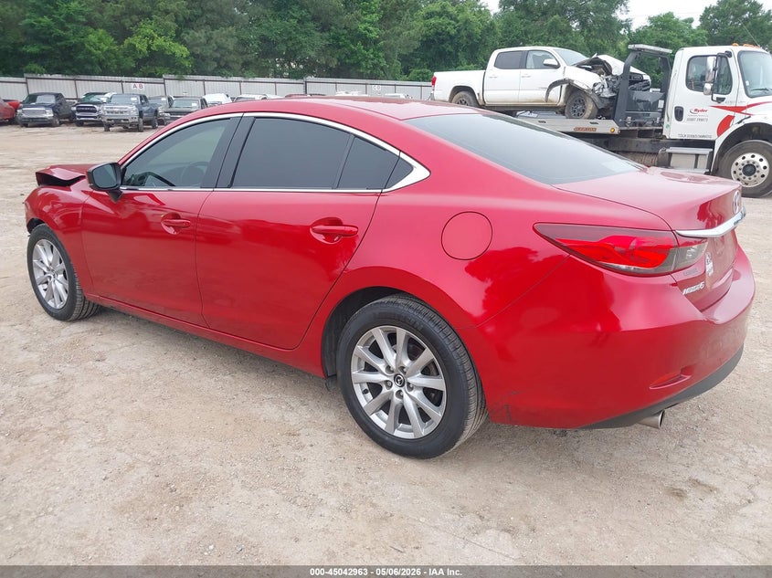 2017 Mazda 6 VIN JM1GL1U58H1144600 IAAI salvage auction — FRONT END, Original (Texas), sold $3,400 on 2026-07-09 (photo 3)