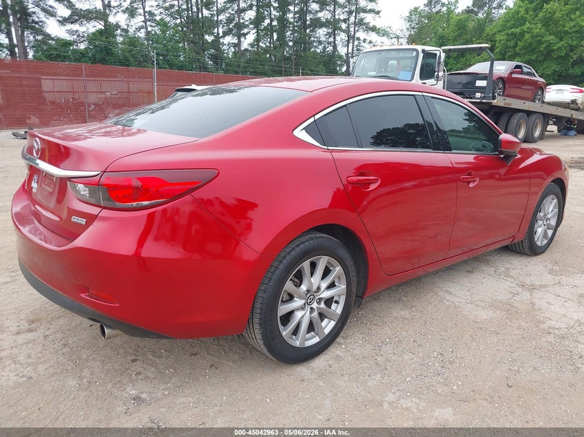 2017 Mazda 6 VIN JM1GL1U58H1144600 IAAI salvage auction — FRONT END, Original (Texas), sold $3,400 on 2026-07-09 (photo 4)