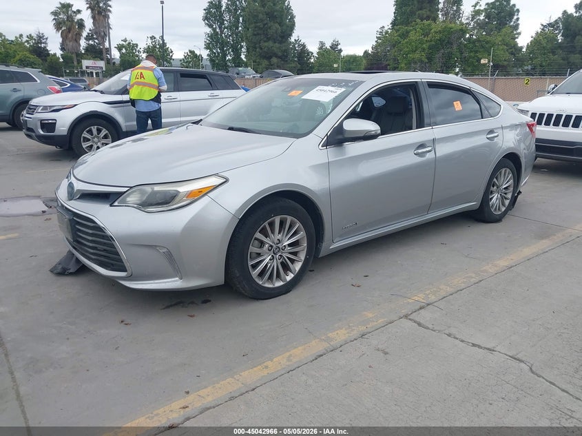 2018 Toyota Avalon VIN 4T1BD1EB0JU059729 IAAI salvage auction — FRONT END, Salvage Title, sold $7,600 on 2026-08-17 (photo 2)