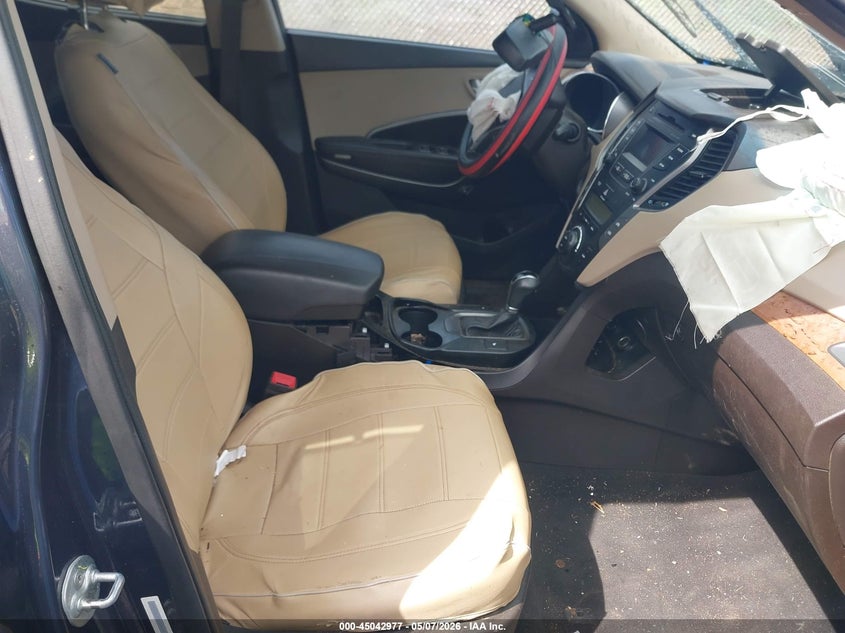 2014 Hyundai Santa fe VIN 5XYZU3LB2EG184188 IAAI salvage auction — RIGHT FRONT, Salvage (Idaho), sold $675 on 2026-07-07 (photo 5)