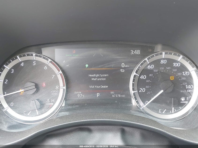 2023 Toyota Highlander VIN 5TDKDRAH6PS000341 IAAI salvage auction — FRONT & REAR, Original (Texas), sold $16,450 on 2026-07-29 (photo 7)