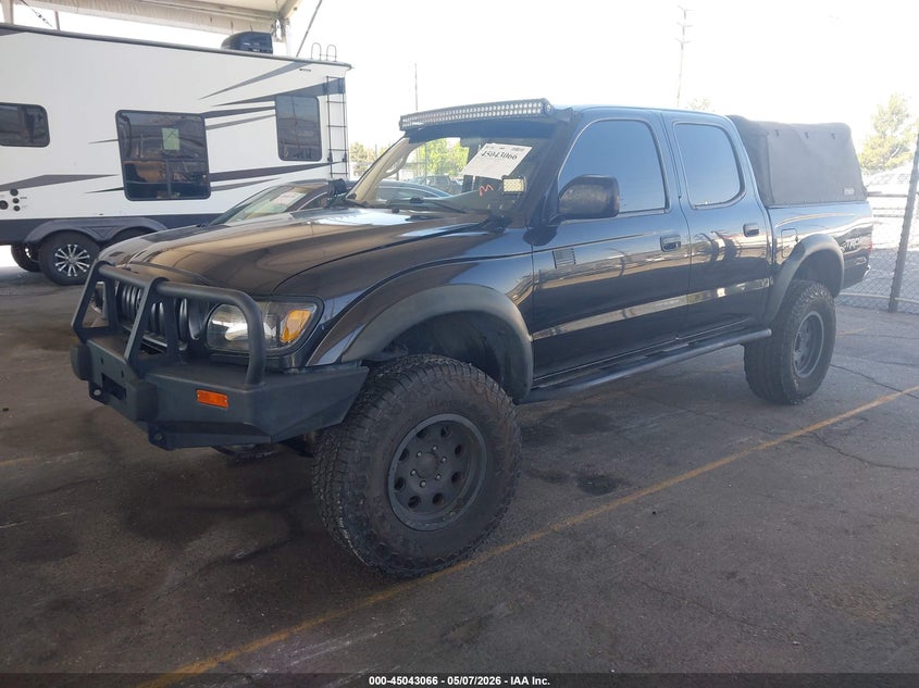 2001 Toyota Tacoma VIN 5TEHN72NX1Z735379 IAAI salvage auction — RIGHT SIDE, Salvage (California), sold $4,750 on 2026-07-07 (photo 2)