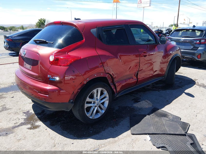 2014 Nissan Juke VIN JN8AF5MV3ET483290 IAAI salvage auction — RIGHT SIDE, Salvage (Idaho), sold $25 on 2026-07-29 (photo 4)