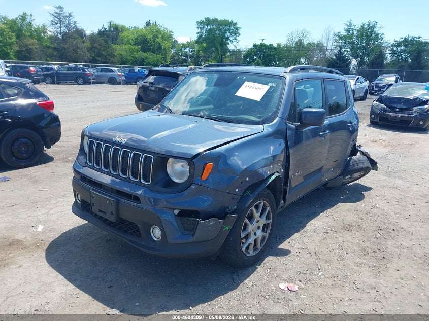 2019 Jeep Renegade VIN ZACNJBBB7KPK68826 IAAI salvage auction — REAR END, Salvage (Virginia), sold $800 on 2026-07-21 (photo 2)