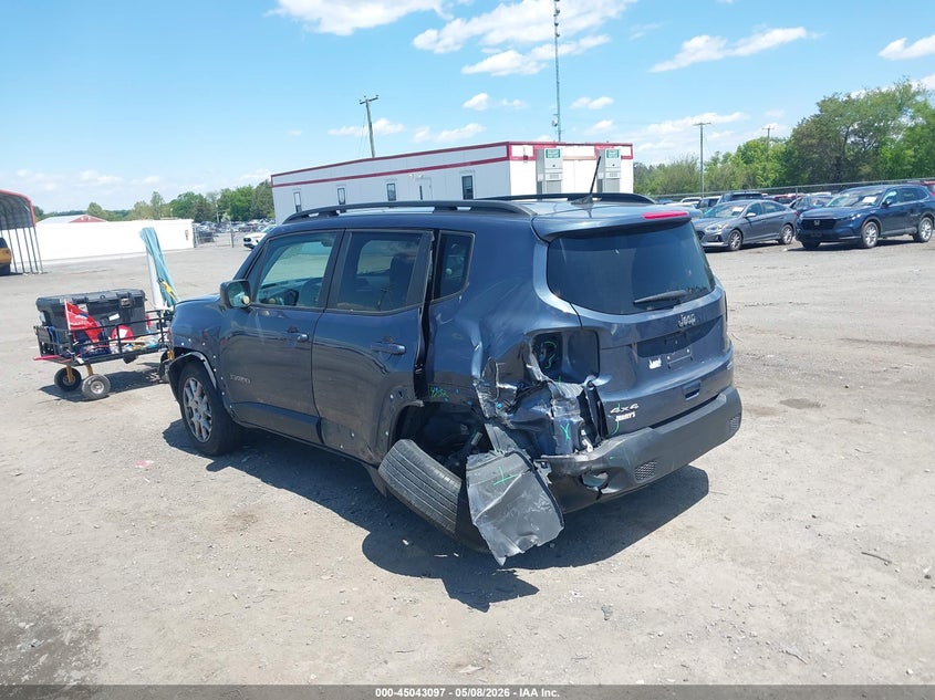 2019 Jeep Renegade VIN ZACNJBBB7KPK68826 IAAI salvage auction — REAR END, Salvage (Virginia), sold $800 on 2026-07-21 (photo 3)