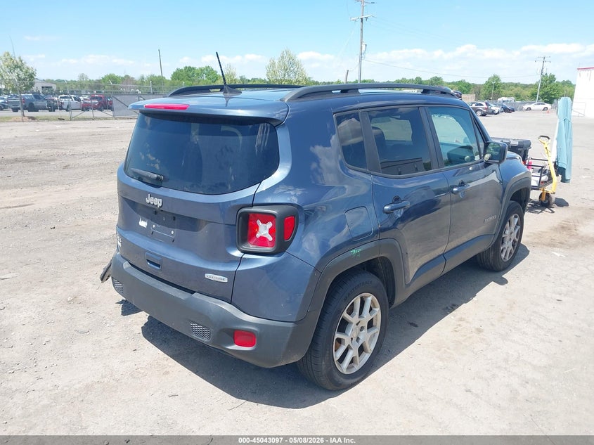 2019 Jeep Renegade VIN ZACNJBBB7KPK68826 IAAI salvage auction — REAR END, Salvage (Virginia), sold $800 on 2026-07-21 (photo 4)