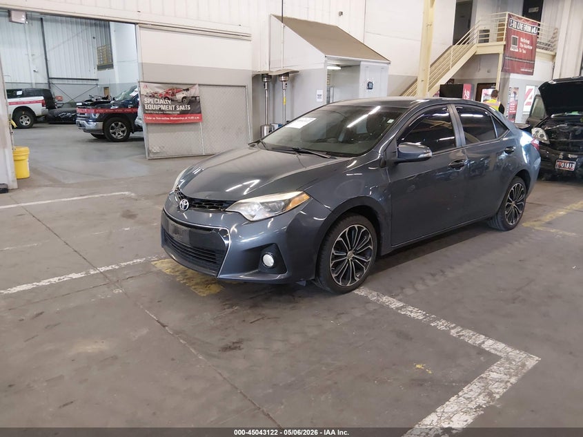 2016 Toyota Corolla VIN 2T1BURHE8GC739201 IAAI salvage auction — RIGHT REAR, Salvage (Oregon), sold $2,900 on 2026-07-09 (photo 2)