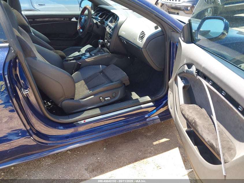 2014 Audi S5 VIN WAUCGAFR0EA027833 IAAI salvage auction — FRONT END, Original (Texas), sold $25 on 2026-07-09 (photo 5)