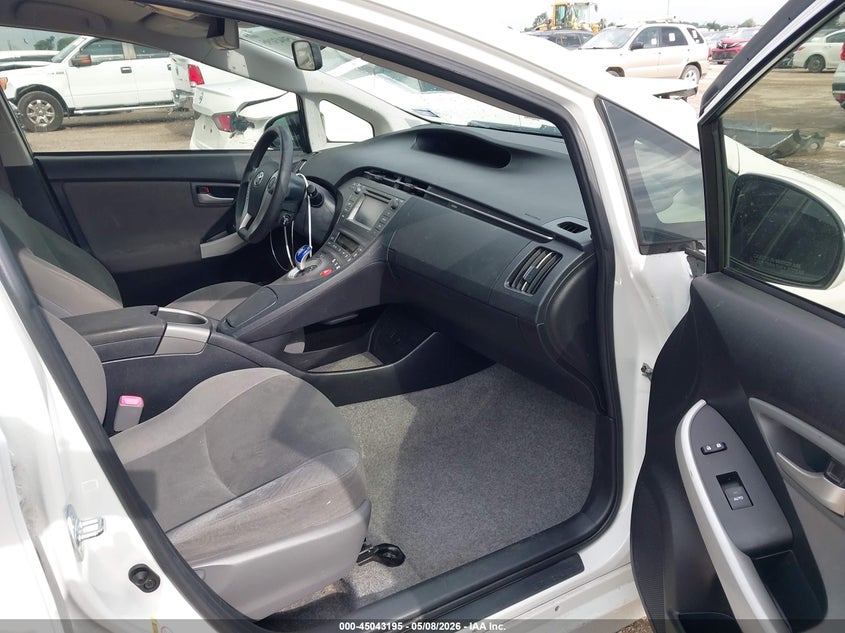 2012 Toyota Prius VIN JTDKN3DU9C5533416 IAAI salvage auction — WATER/FLOOD, Salvage (Texas), sold $2,700 on 2026-07-21 (photo 5)