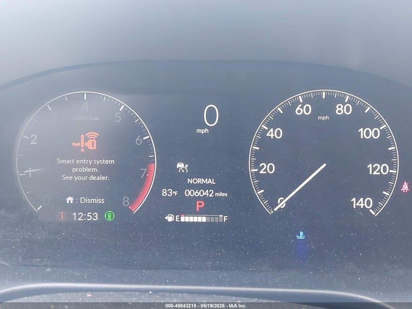 2025 Honda Hr-v VIN 3CZRZ2H7XSM768699 IAAI salvage auction — REAR END, Salvage Title, sold $10,400 on 2026-08-25 (photo 7)