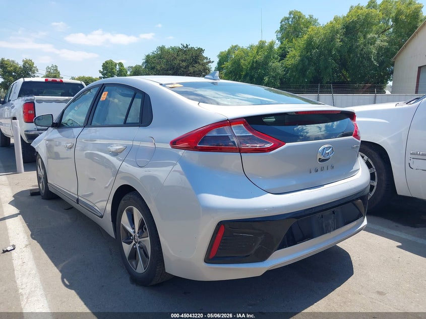 2019 Hyundai Ioniq VIN KMHC75LH7KU045886 IAAI salvage auction — BIOHAZARD/CHEMICAL, Salvage (California), sold $325 on 2026-07-14 (photo 3)