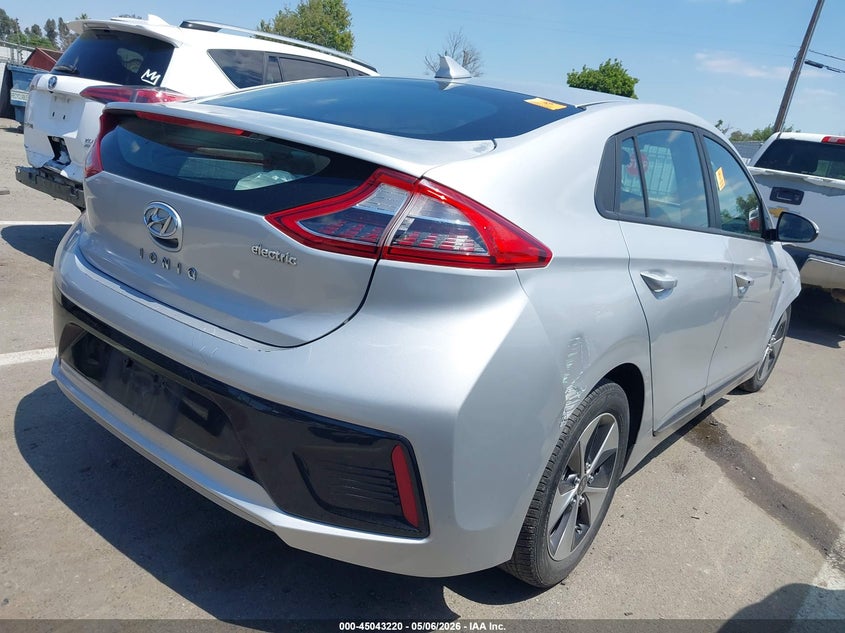 2019 Hyundai Ioniq VIN KMHC75LH7KU045886 IAAI salvage auction — BIOHAZARD/CHEMICAL, Salvage (California), sold $325 on 2026-07-14 (photo 4)