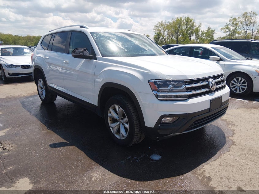 2019 Volkswagen Atlas VIN 1V2LR2CA3KC526366 IAAI salvage auction — HAIL, Salvage (Ohio), sold $4,150 on 2026-07-17 (photo 1)