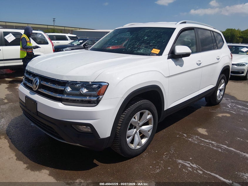 2019 Volkswagen Atlas VIN 1V2LR2CA3KC526366 IAAI salvage auction — HAIL, Salvage (Ohio), sold $4,150 on 2026-07-17 (photo 2)
