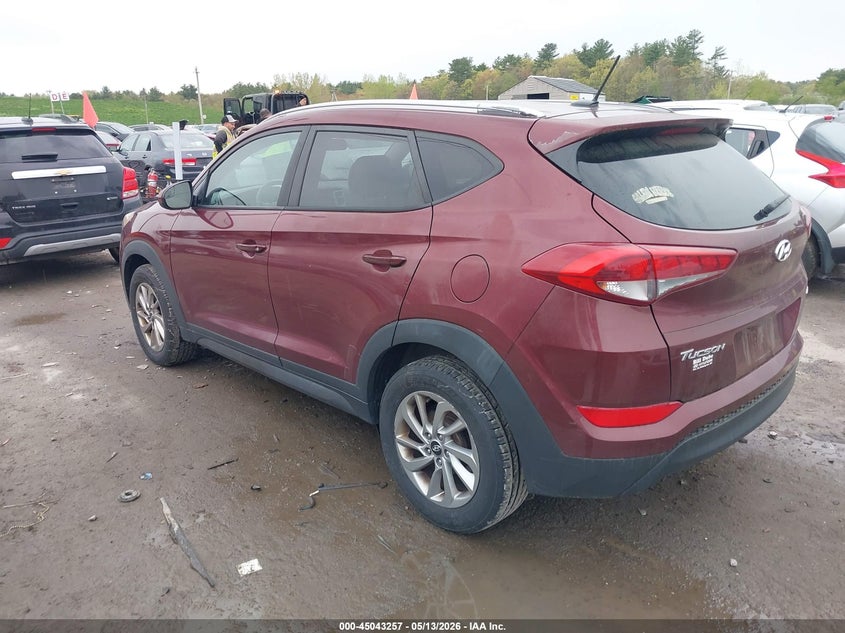 2016 Hyundai Tucson VIN KM8J3CA45GU182503 IAAI salvage auction — RIGHT FRONT, Clear (Massachusetts), sold $2,550 on 2026-07-15 (photo 3)