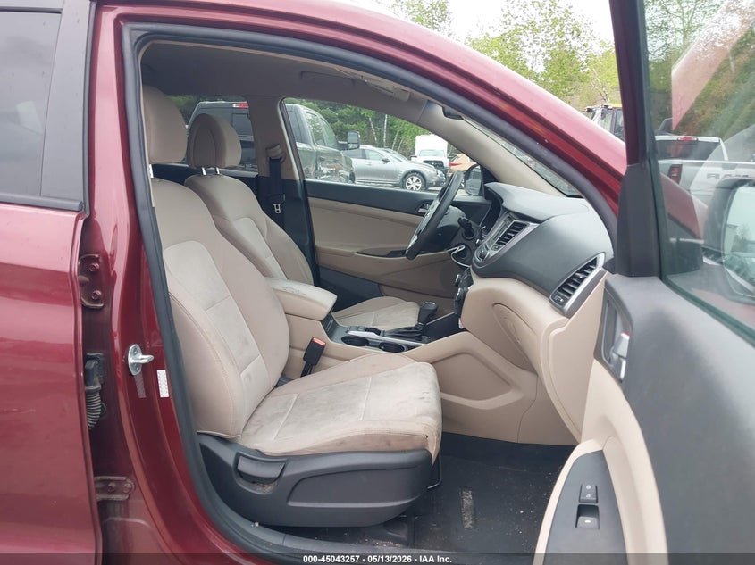 2016 Hyundai Tucson VIN KM8J3CA45GU182503 IAAI salvage auction — RIGHT FRONT, Clear (Massachusetts), sold $2,550 on 2026-07-15 (photo 5)