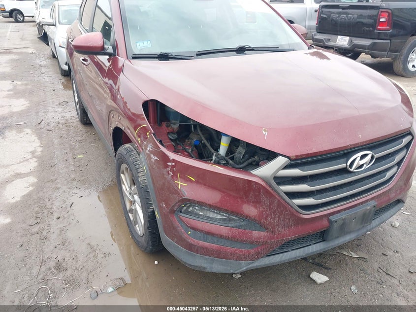 2016 Hyundai Tucson VIN KM8J3CA45GU182503 IAAI salvage auction — RIGHT FRONT, Clear (Massachusetts), sold $2,550 on 2026-07-15 (photo 6)