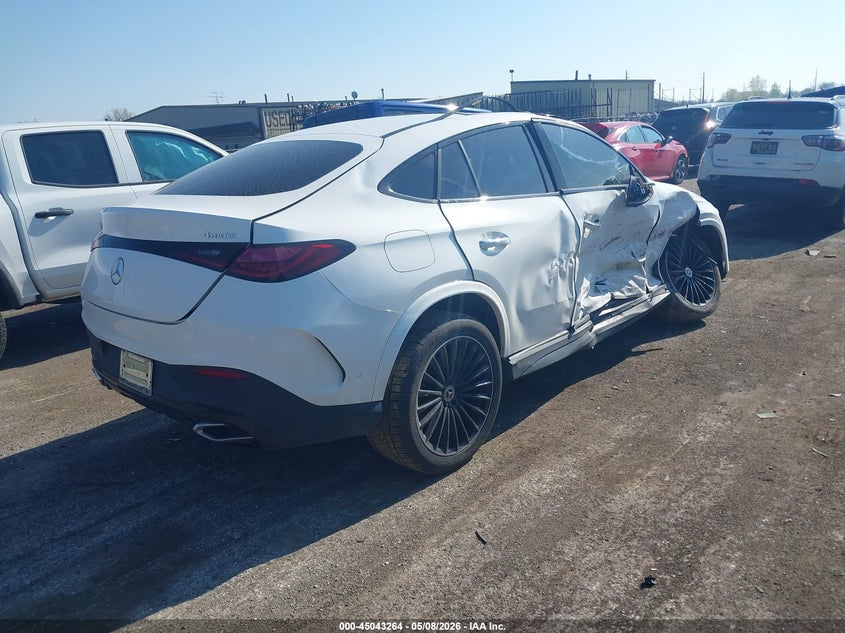 2024 Mercedes-benz Glc VIN W1NKJ4HB6RF147395 IAAI salvage auction — ROLLOVER, Clear (Michigan), sold $8,900 on 2026-07-15 (photo 4)