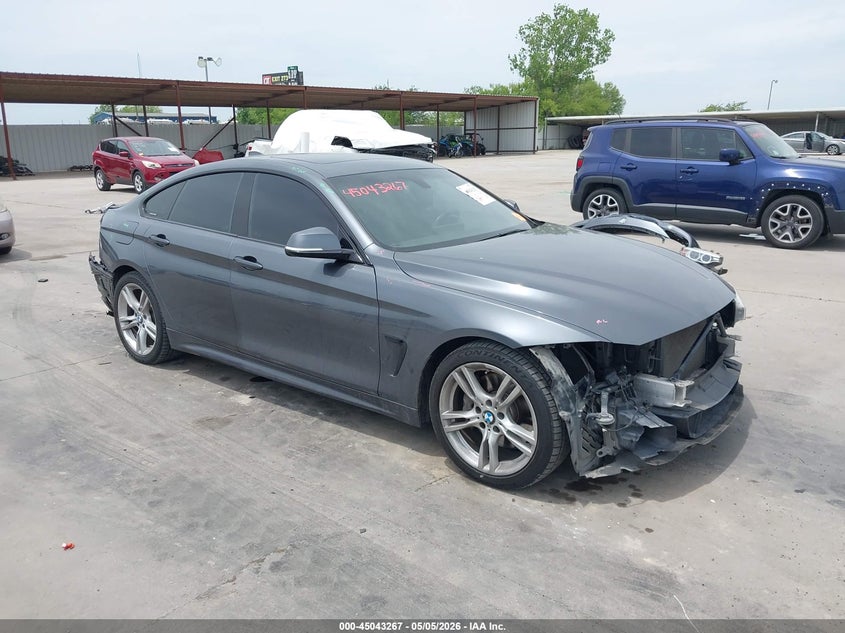 2016 BMW 4er VIN WBA4A9C52GG508589 IAAI salvage auction — FRONT END, Salvage (Texas), sold $2,550 on 2026-07-09 (photo 1)