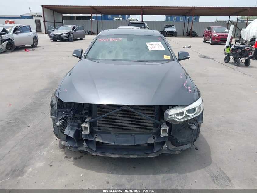 2016 BMW 4er VIN WBA4A9C52GG508589 IAAI salvage auction — FRONT END, Salvage (Texas), sold $2,550 on 2026-07-09 (photo 6)