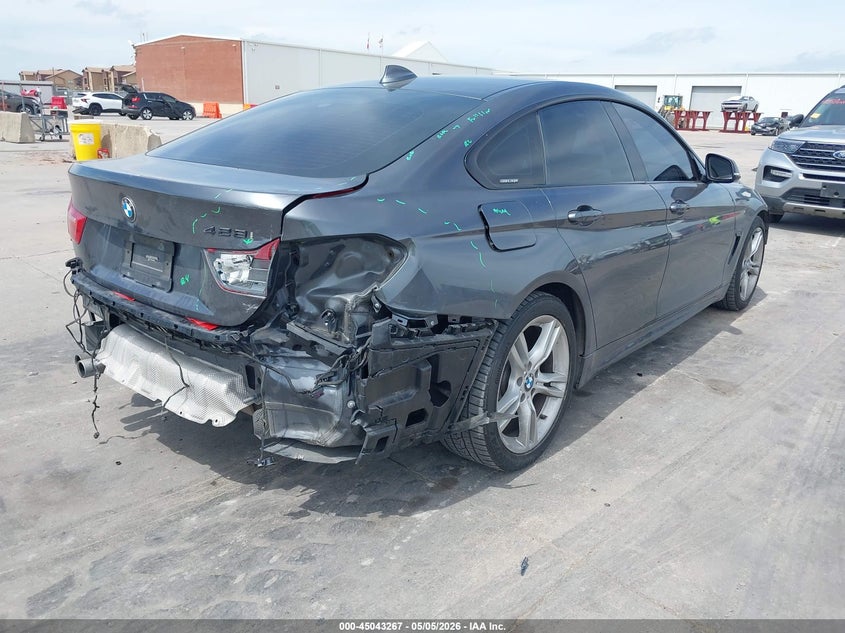 2016 BMW 4er VIN WBA4A9C52GG508589 IAAI salvage auction — FRONT END, Salvage (Texas), sold $2,550 on 2026-07-09 (photo 4)