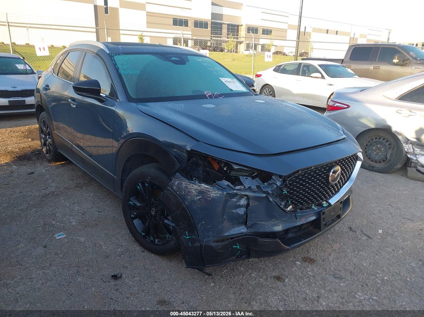 2025 Mazda Cx-30 VIN 3MVDMBCM8SM837058 IAAI salvage auction — FRONT END, Original (Texas), sold $8,100 on 2026-07-21 (photo 1)
